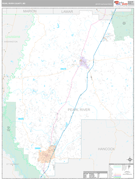 Pearl River County, MS Digital Map Premium Style